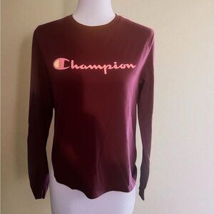 Champion Women's Burgundy Sweatshirt